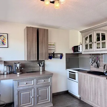 Le Scarlett- Confort A Palavas-plage A Proximite, Terrasse, Piscine Et Clim 아파트