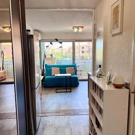 아파트 Le Scarlett- Confort A Palavas-plage A Proximite, Terrasse, Piscine Et Clim *