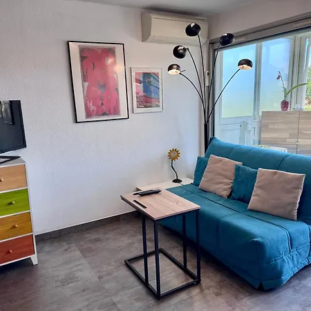 Le Scarlett- Confort A Palavas-plage A Proximite, Terrasse, Piscine Et Clim -laconciergeriebynina
